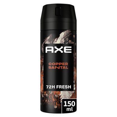 Déodorant homme copper santal AXE spray 150ml