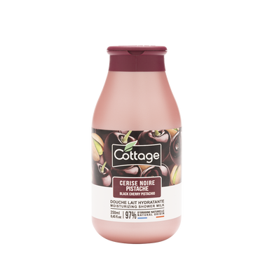 Douche lait hydratant Cerise noire/pistache COTTAGE 250mL
