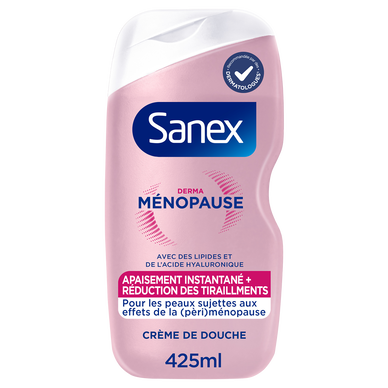 Gel douche Ménopause SANEX derma thérapie 425ml