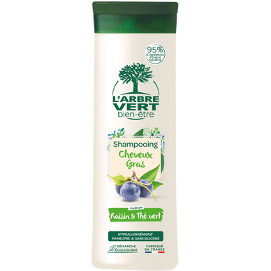 Shampooing detox cheveux gras L'ARBRE VERT 250ml