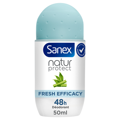 Déodorant bille SANEX Natur Protect bio bambou fresh efficacy 50ml