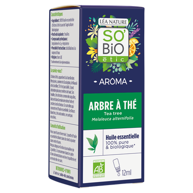 Huile essentielle arbre à thé biologique SO BIO 12ml