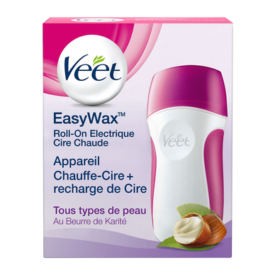 Roll On Électrique Easy Wax Epilation Cire Chaude Longue Durée - VEET- 1