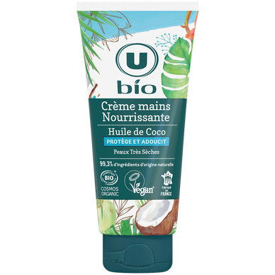 Crème nourrissante pour les mains au coco  - Tube 100ml