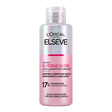 Soin lamination brillance glycolic gloss ELSEVE - flacon 200ml