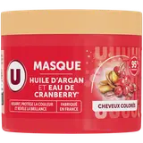 Masque capillaire Cheveux colorés huile argan & cranberry - 300ml