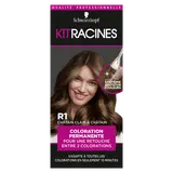 Coloration permanente châtain clair à châtain SCHWARZKOPF KIT RACINES- 70g