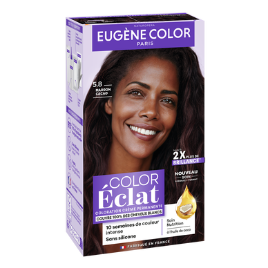 Coloration EUGENE COLOR Eclat marron cacao 5.8