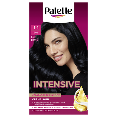 Coloration permanente 909 noir bleuté SCHWARZKOPF PALETTE - 165ml