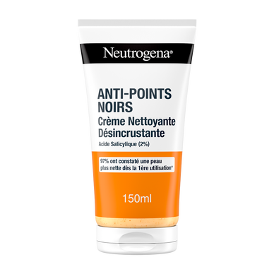 Crème visage desincrustante point noir visibly clear NEUTROGENA - tube150 ml