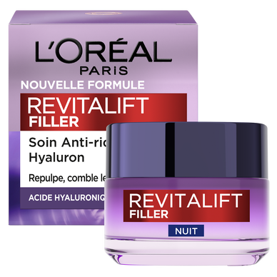 Crème visage anti-rides revitalift filler L'ORÉAL PARIS- pot 50ml
