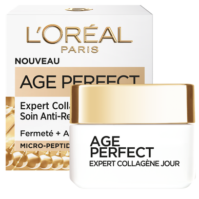 Crème visage jour anti-âge age perfect L'ORÉAL PARIS -pot 50ml
