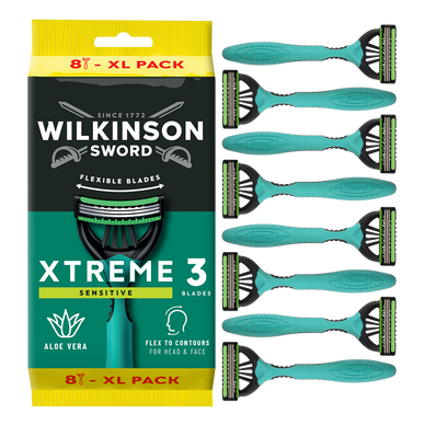 Rasoirs Jetables Xtreme 3 Sensitive WILKINSON - x8