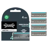 Lames de rasoir Quattro Essential 4 Titanium Sensitive WILKINSON - x4