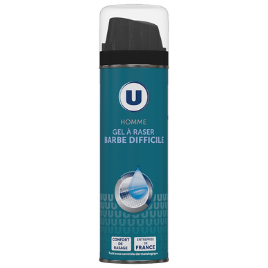 Gel à raser homme barbe difficile - Atomiseur 200ml