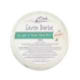 Savon à barbe au gel d'aloe vera bio LA CIGALE, 150g