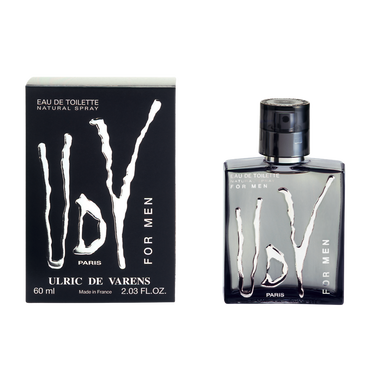 Eau de toilette Homme For Men ULRIC DE VARENS, 60ml