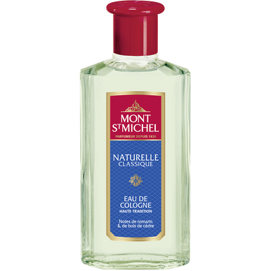 Eau de Cologne naturelle MONT SAINT MICHEL, flacon de 250ml