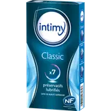 Préservatifs classic lubrifiés INTIMY, x7
