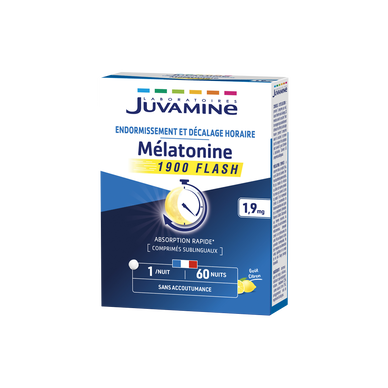 Complément alimentaire JUVAMINE mélatonine flash X60