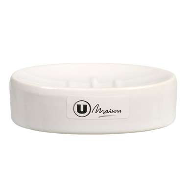 Porte savon céramique - Blanc