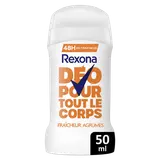 Déodorant pour tout le corps fraîcheur agrumes stick 48h REXONA 50ml