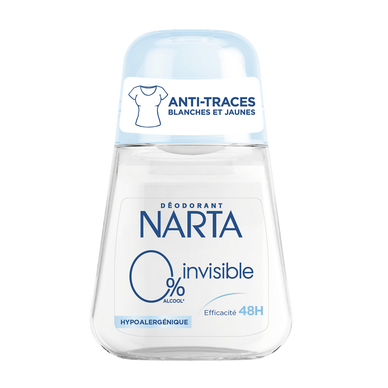 Déodorant femme invisible classique femme NARTA - bille 50ml
