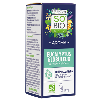 Huile essentielle eucalyptus globulus biologique SO BIO 12ml