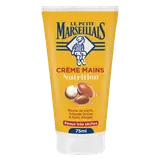 Crème pour les mains nourrissante au karité amande douce et argan LE PETIT MARSEILLAIS, 75ml