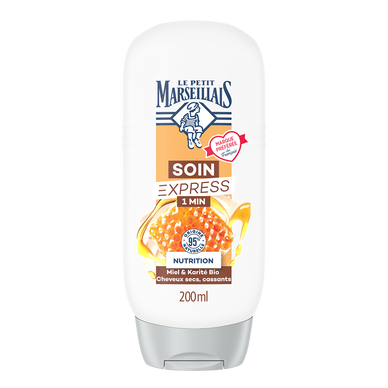 Soin capillaire express Nutrition Karité/Miel LE PETIT MARSEILLAIS 200ml