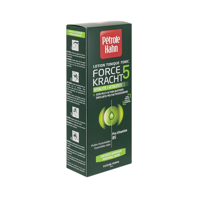 Lotion capillaire tonique verte force 5 PETROLE HAHN, flacon de 300ml