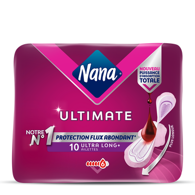 Serviette NANA Ultimate ultra long x10