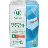 Culottes incontinence mixte - Taille L -, x10