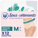 Sous-vêtements incontinence femme - Taille M - x12
