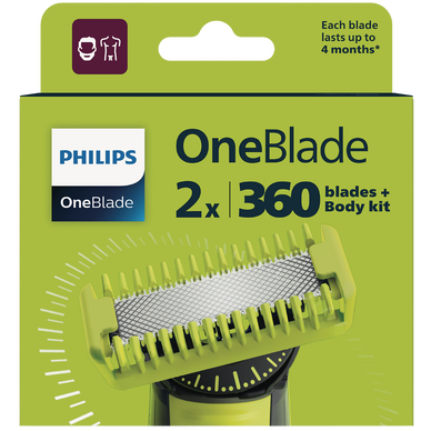Lames de rasoir PHILIPS one blade 360 x2