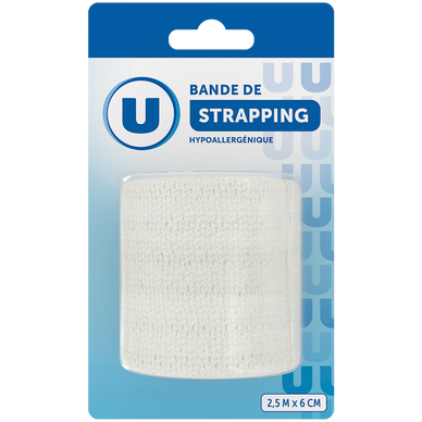 Bande de strapping   2,5m x 6 cm