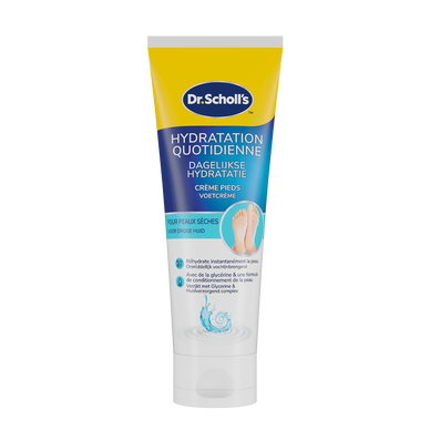 Crème hydratante adoucissante pour les pieds SCHOLL, tube de 75ml