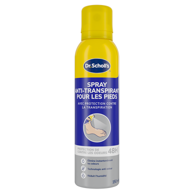 Poudre anti-transpirante pour les pieds SCHOLL, 150ml