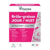VITAVEA - Brûle-graisse Jour/Nuit - 30 gélules