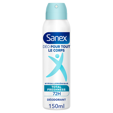 Déodorant Whole body fraîcheur SANEX 150ml