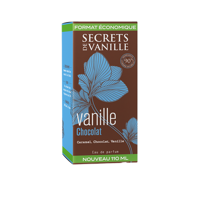 Parfum vanille chocolat pack éco SECRETS DE VANILLE 110ml