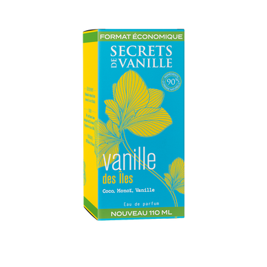 Parfum vanille des îles pack éco SECRETS DE VANILLE 110ml