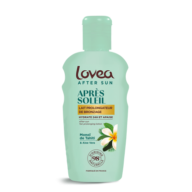 Lait après-soleil prolong.bronzage LOVEA Monoï Tahiti 150mL