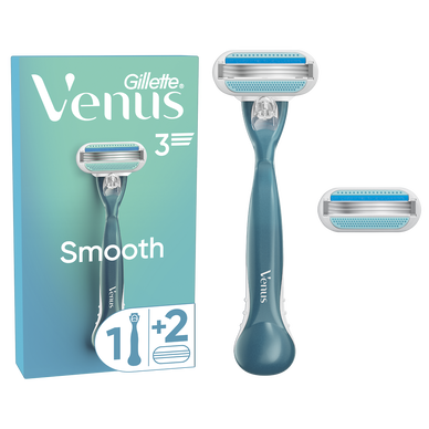 Rasoir VENUS smooth + 2 recharges