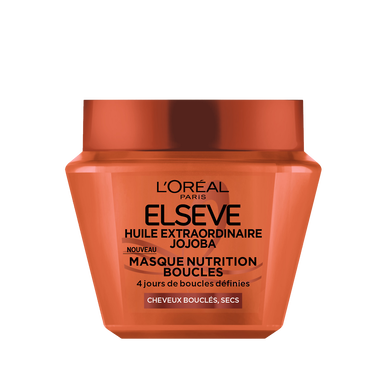 Masque nutrition boucle ELSEVE huile jojoba 290ml