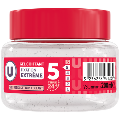 Gel coiffant fixation extrême - Pot 200ml