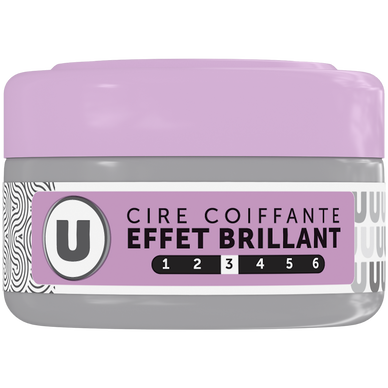 Cire coiffante femme effet brillant - 75ml