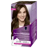 Coloration permanente 600 châtain clair SCHWARZKOPF PERFECT MOUSSE - 182ml