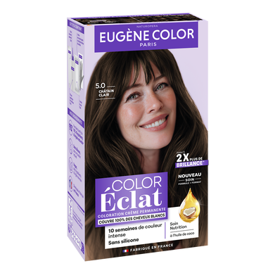 Coloration EUGENE COLOR Eclat châtain clair naturel 5.0