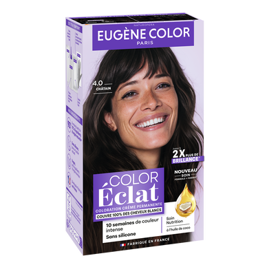 Coloration EUGENE COLOR Eclat chatain 4.0